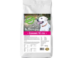 Lifetime Petfood Economic Fit Croc – Hondenvoer – Adult – 12,5 Kg – Krokant - Droogvoer