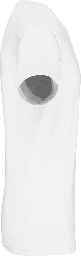 T-shirt Wit à col rond marque Kariban taille S