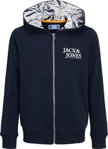 Jack & Jones vest jongens - blauw - JORcrayon - maat 164