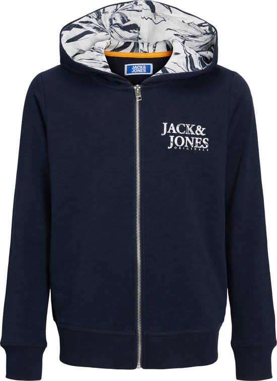 Jack & Jones vest jongens - blauw - JORcrayon - maat 164