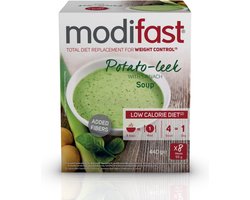 Modifast Intensive - Soep - Prai Aardappel Spinazie - 8 x 55 gr