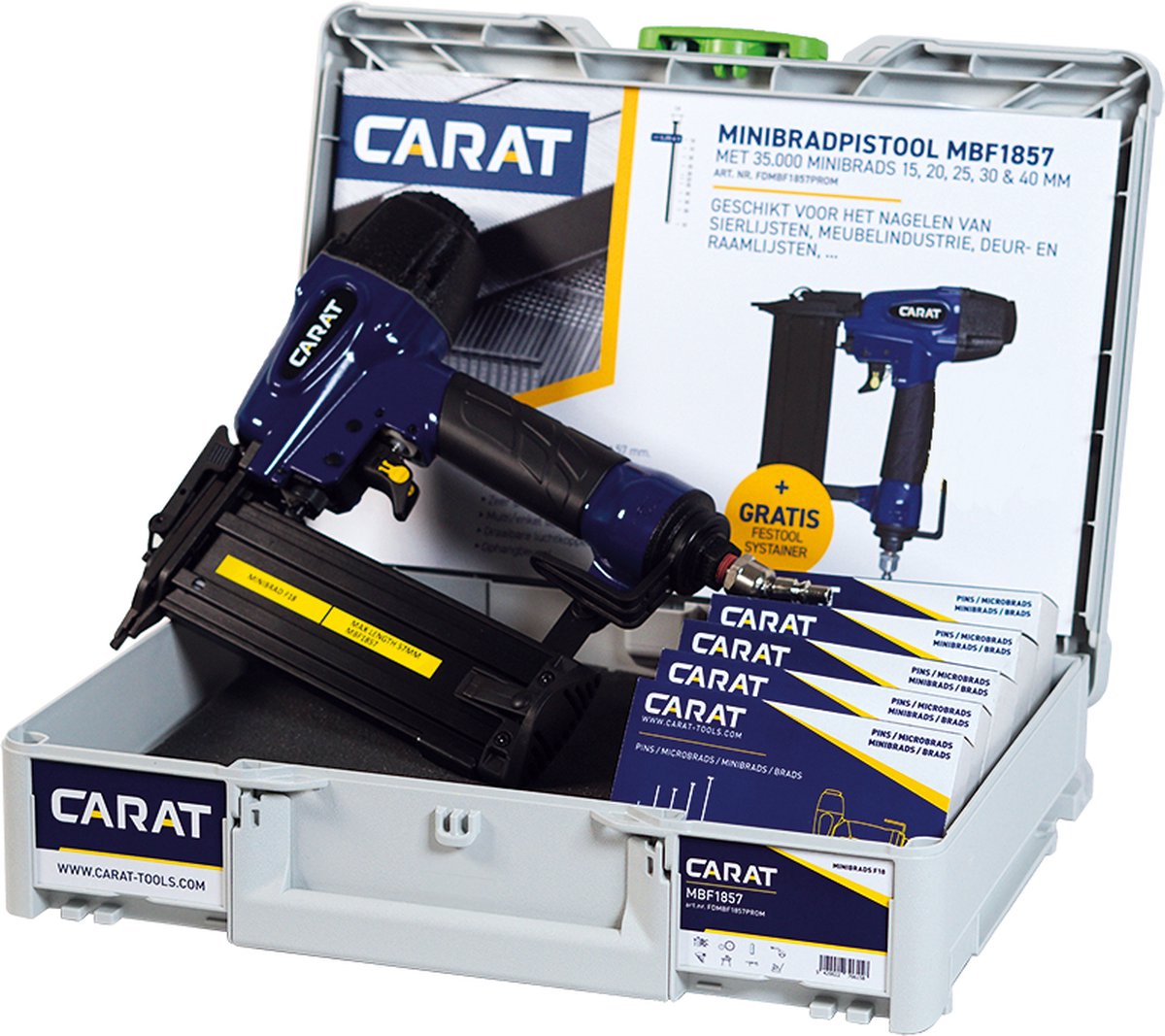 Carat Minibradpistool MBF1857 SET