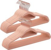 MIRA Home - Kledinghangers - Kleerhangers - Fluweel - Kleerhangers Antislip - 43.5x0.6x22.5