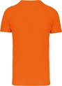 Oranje T-shirt met ronde hals merk Kariban maat XXL