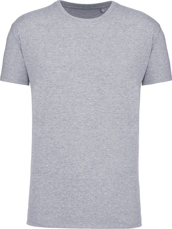 Oxford Grey T-shirt met ronde hals merk Kariban maat L