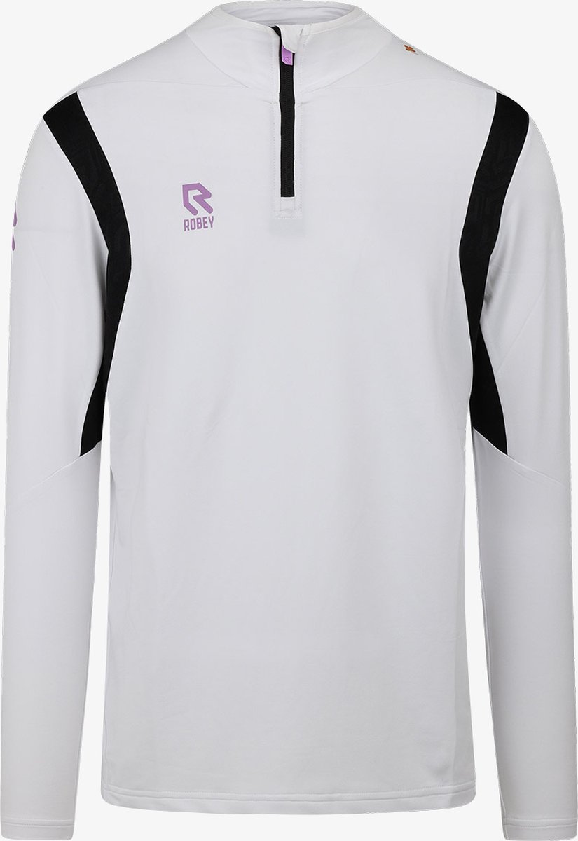 Robey Playmaker Ziptop Heren - Wit | Maat: XL