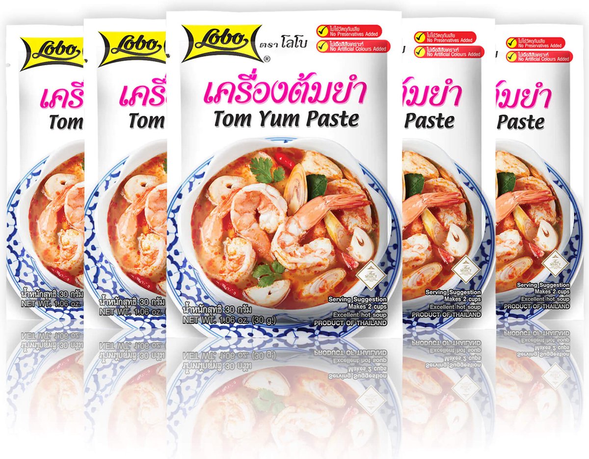 Lobo Tom Yum Pasta 12 x 30 g