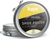 Kaps Shoe Polish Blik - Creme met was voor alle soorten gladleer, verzorgt het leer en geeft glans - (100) Kleurloos - 50ml