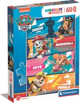 Clementoni - Puzzel 60 Stukjes Maxi Paw Patrol, Kinderpuzzels, 4-6 jaar, 26592