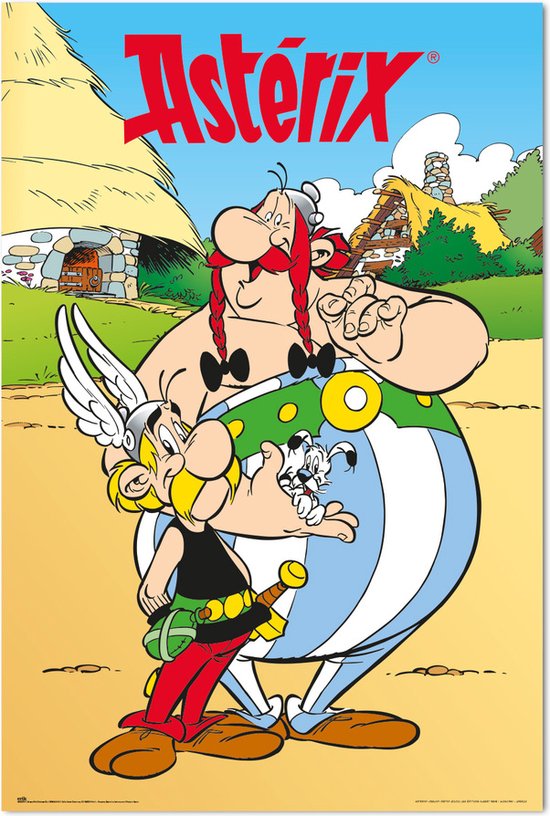 Asterix poster - Obelix - strips - Romeinen - Uderzo - 61 x 91.5 cm