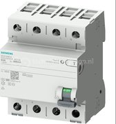 Siemens Industrie RNV_NA - RCCB TYPE B 40/4 300MA 4MW