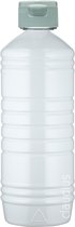 Lege Plastic Fles 500 ml PET wit - met witte klepdop - set van 10 stuks - Navulbaar - Leeg