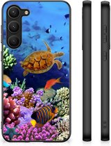 Telefoon Hoesje Geschikt voor Samsung Galaxy S23 Plus Foto hoesje met Zwarte rand Vissen