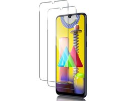 Screenprotector Geschikt voor Samsung Galaxy M31 screenprotector Beschermglas Screenprotector Geschikt voor Samsung Galaxy M21 screen protector glas - Screenprotector Geschikt voor Samsung Galaxy M31 - 2 stuks