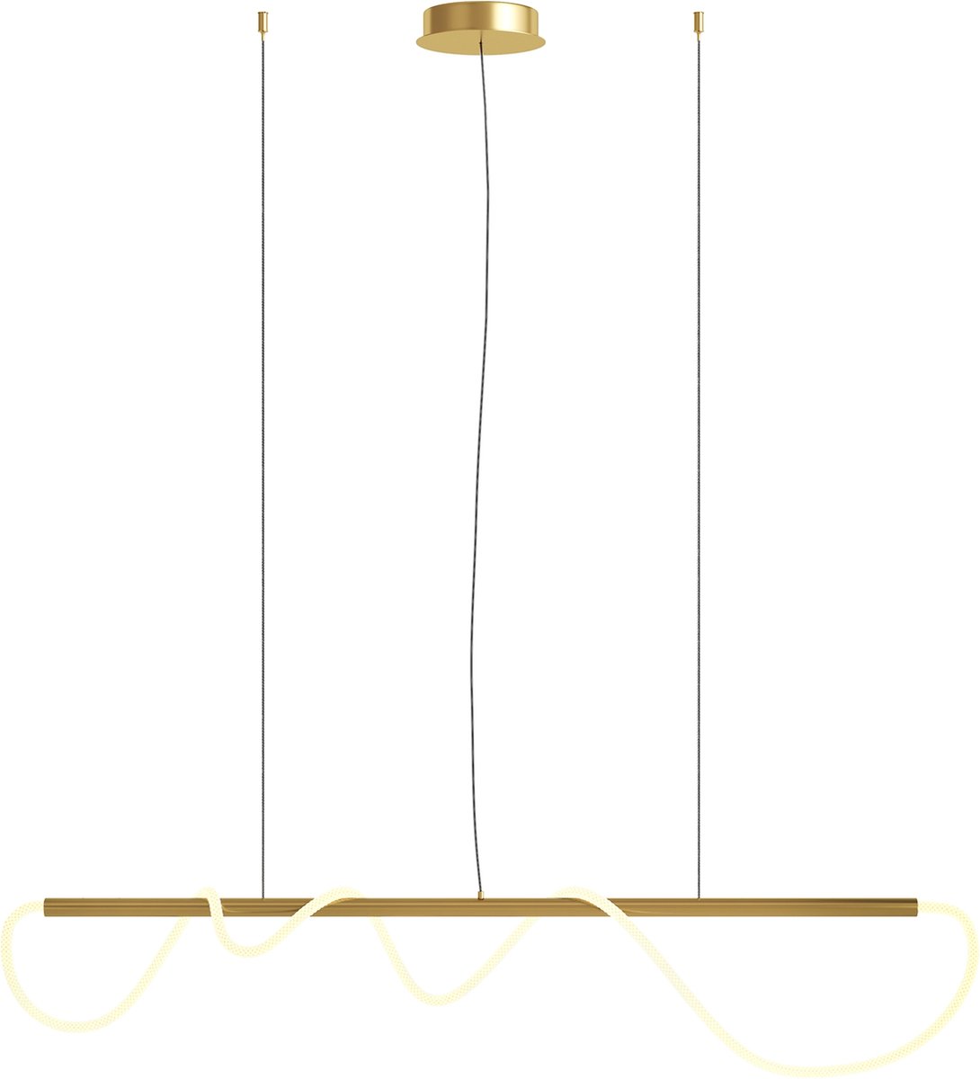 Maytoni - Hanglamp Tau Messing 140 cm