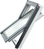 PVC TimLux PRO actie dakraam M4R 78x92 HR ++ Inc gootstuk