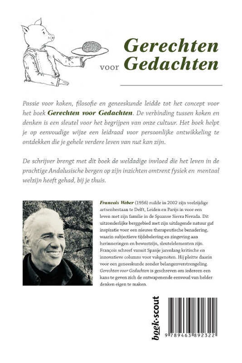 Gerechten voor Gedachten - back cover