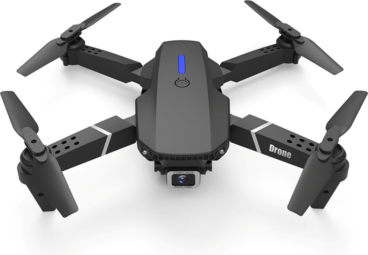 Quad Drone HD Camera - Inclusief Draagtas - 3 Accu's - 36 Minuten Vliegtijd - Geen Vliegbewijs Nodig - Mini Drone - Volwassen / Kinderen - Binnen & Buiten