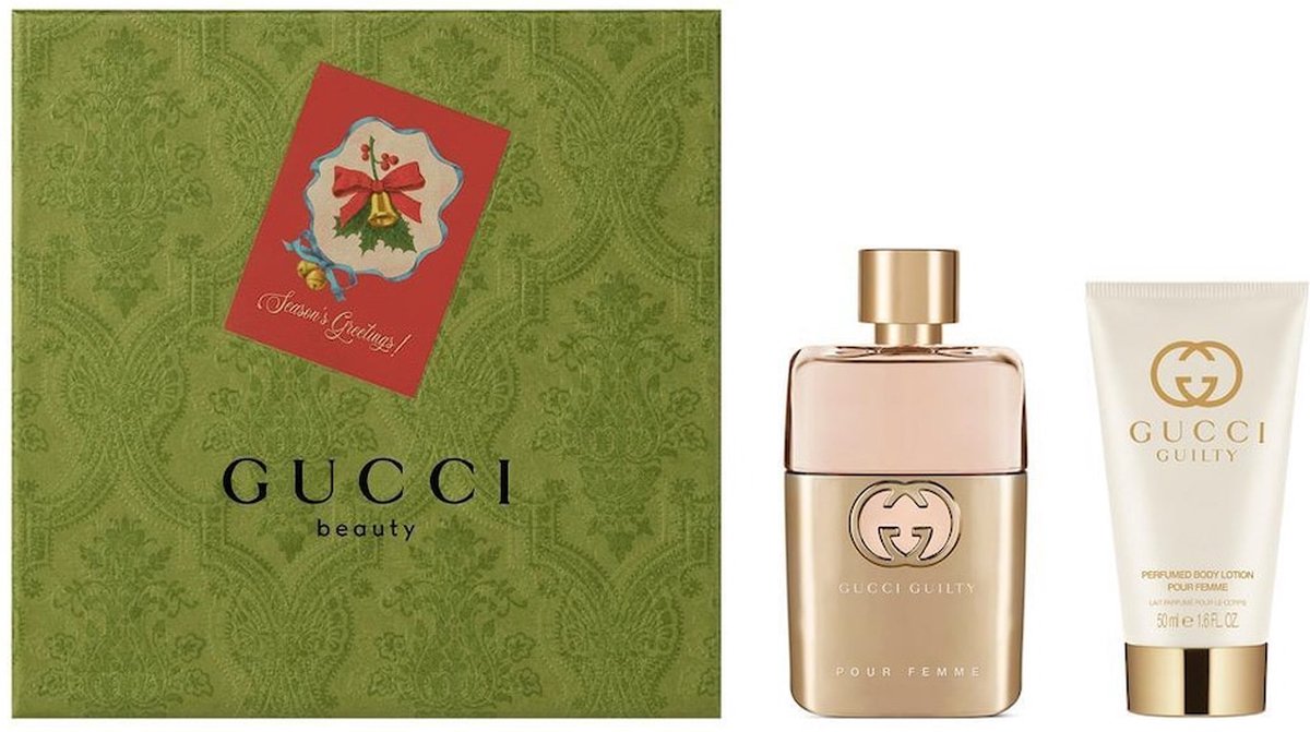 Goedkoopste Gucci - Guilty Pour Femme Eau De Parfum Giftset Eau de parfum 50 Ml Body Lotion 50 Ml