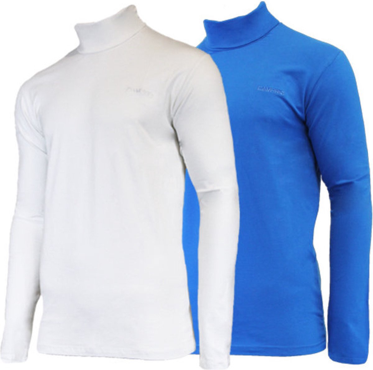2-Pack Campri Skipully Wintersportpully Heren /Cobalt 477 Wit