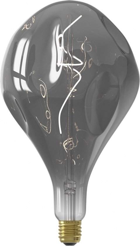 Calex Organic EVO Globe LED Lamp Ø165 mm - E27 - Lm - Titanium bol.com