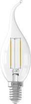 Calex Candle Tip LED Lampe Filament - E14 - 200 Lm - Argent