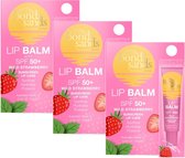 BONDI SANDS - Sunscreen Lip Balm SPF 50+ Strawberry - 3 Pak