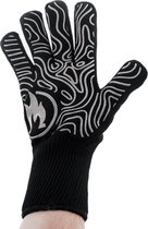 Solo Stove hittebestendige handschoenen | Grill-/barbecue-handschoenen, Ovenwanten, Hittebestendig tot 232 °C, Antislip, Zwart, Eén maat