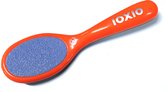 IOXIO Soft Touch-Keramische Voetvijl - Dubbelzijdig: Fijn & Grof - 18,5 cm - Oranje