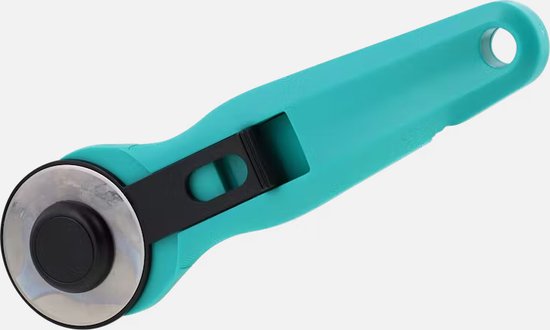 Vaessen Creative Rolmes – Met Recht, Golf En Kartel Lemmet – 28 Mm – Voor Links- En Rechtshandigen – Voor Stof, Papier En Leer