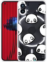 Nothing Phone (1) Hoesje Panda Emotions - Designed by Cazy