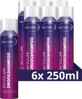 Andrélon Droogshampoo Big Volume - 6 x 200 ml - Voordeelverpakking
