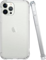 Ceezs telefoonhoesje geschikt voor Apple iPhone 12 Pro Max hoesje shockproof / schokbestendig transparant