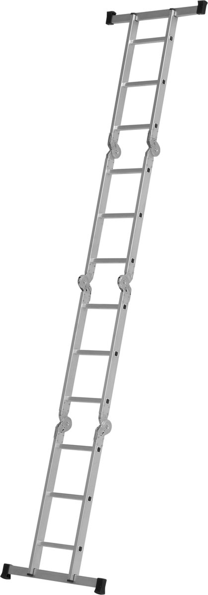 ALGA Vouwladder 4x3 sporten met platform