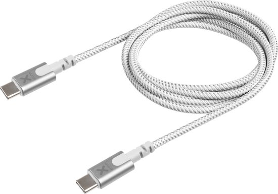 Xtorm USB-C naar USB-C PD Kabel 100W - 2 meter - Wit | bol