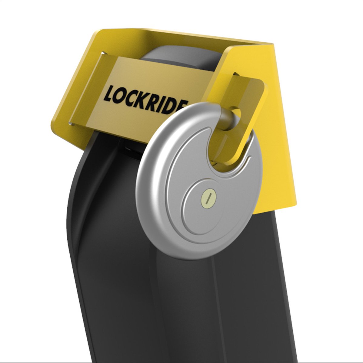 Lockride Original Yellow - Accuslot Bosch PowerPack voor o.a. Urban Arrow (incl. hangslot)