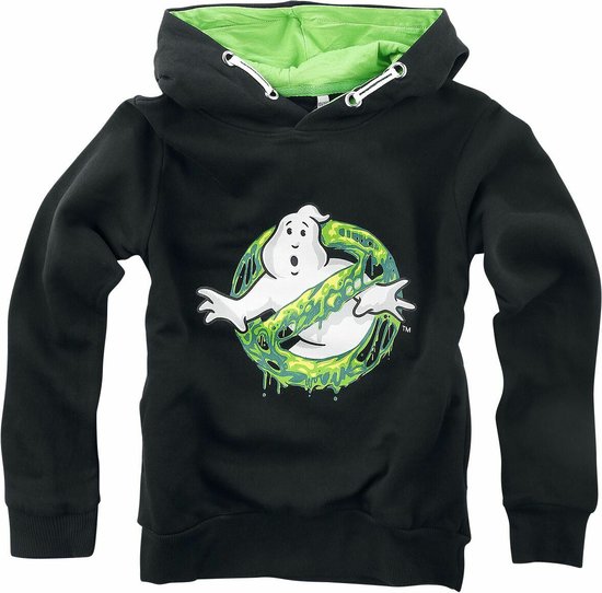 Ghostbusters - Zwarte Hoodie Logo - 14 jaar
