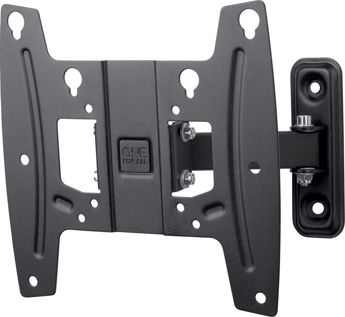 One For All WM4241 TV Muurbeugel Zwart - Solid Turn 90 19/42"