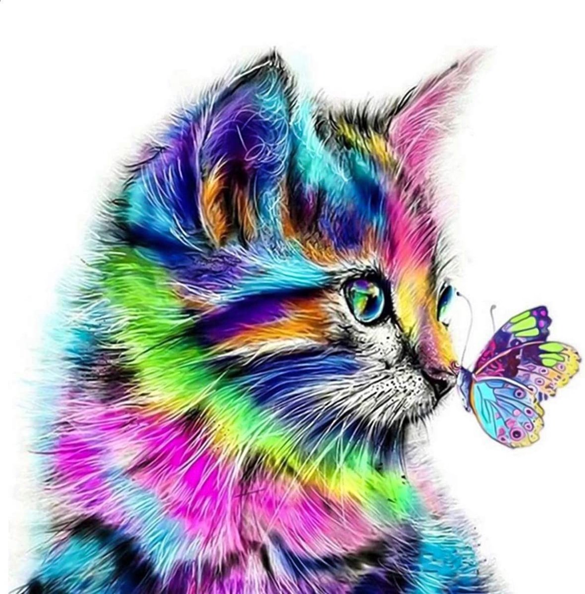 Diamond Painting Kat Mozaiek kopen? | GRATIS verzending Diamond Painting Kat Mozaiek kopen? | GRATIS verzending
