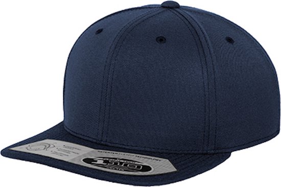 Flexfit '110 Fitted Snapback' Donkerblauw