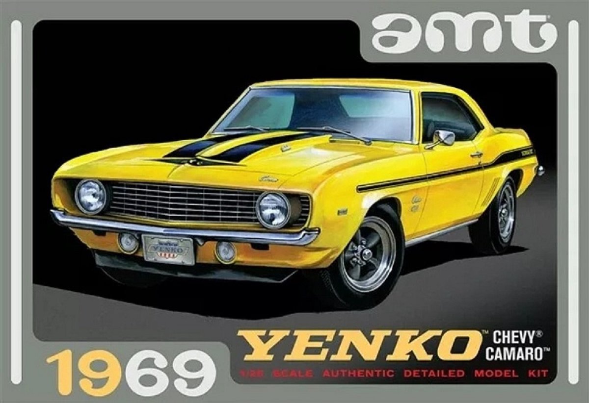AMT 1:25 CHEVY CAMARO YENKO 1969