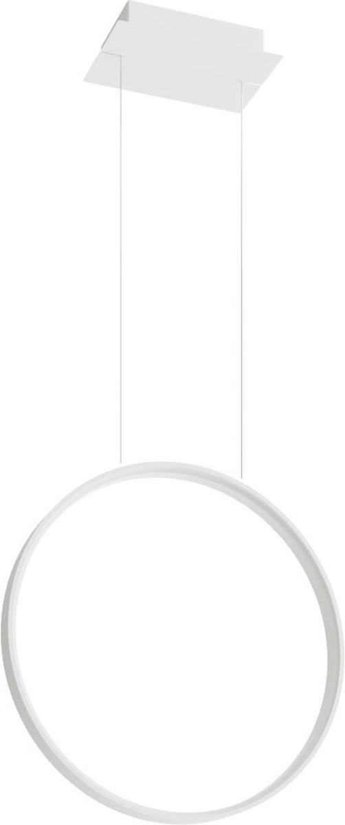 Trend24 Hanglamp Rio 55te 4000K - Hanglampen - Woonkamer Lamp - Hallamp - LED - Wit