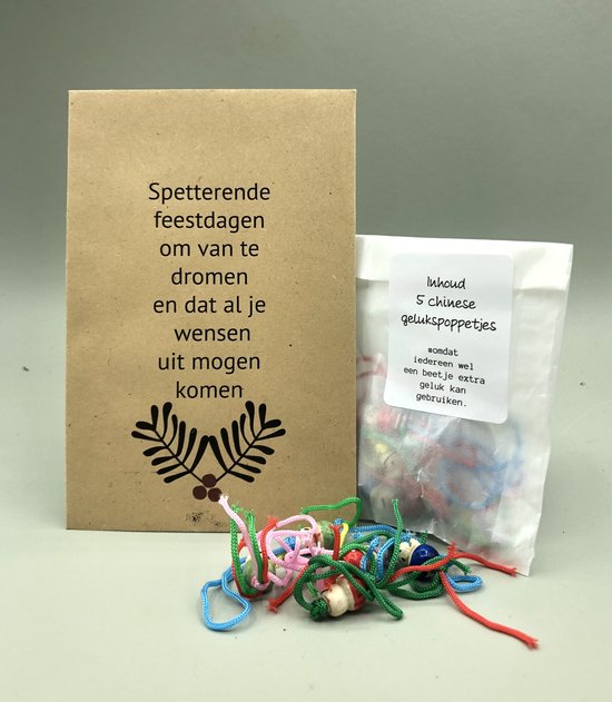 10 zakjes spetterende feestdagen om van te dromen en dat al je wensen uit mogen komen,...