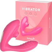 MyPleasure® Luchtdruk Vibrator G Spot & Clitoris Satisfyer - Vibrators voor Vrouwen - Sex Toys - Dildo - Geschikt Voor Koppels