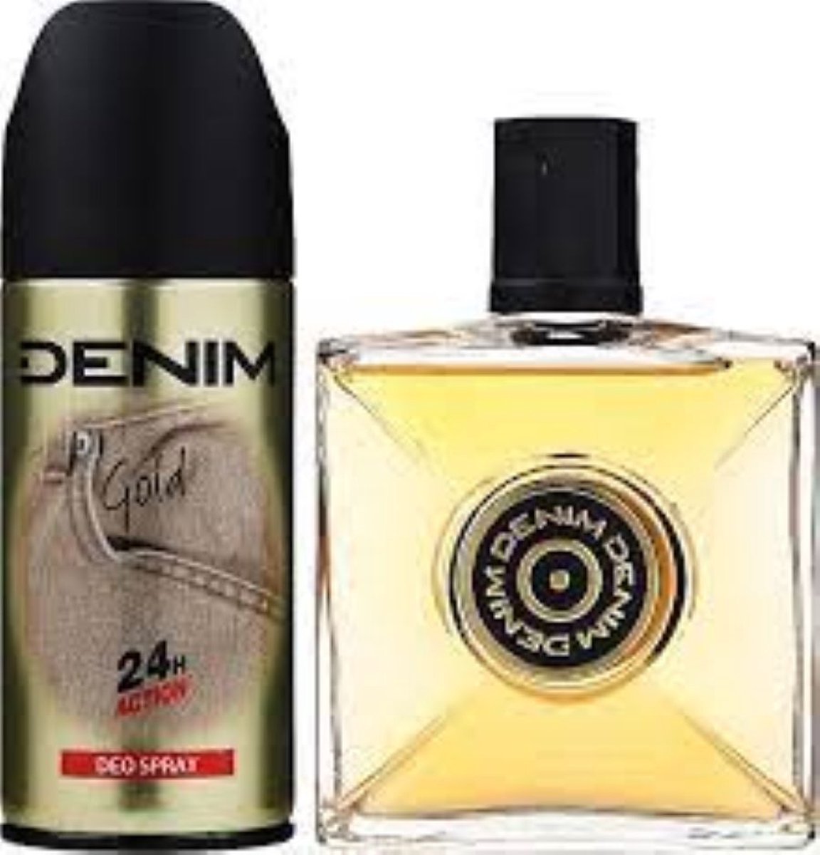 Denim Gold Set - After Shave 100 ml & Deodorant Body Spray