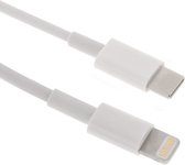 BeMatik - USB kabel type C male naar male lightning connector 50 cm