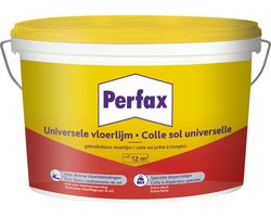 Perfax Vloerlijm 3 Kg | Universele Hechting voor PVC & Textiel | Snelle Eindsterkte & Gemakkelijke Applicatie | Transformeer Jouw Vloerprojecten!