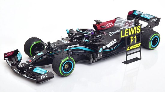 Minichamps 1/43 – Mercedes AMG F1 W12, Hamilton, Sotchi 2021, Prévente