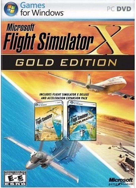 Flight Simulator X gold edition　英語版 Xbox Flight Simulator X Gold Edition - Vliegsimulator - 50+