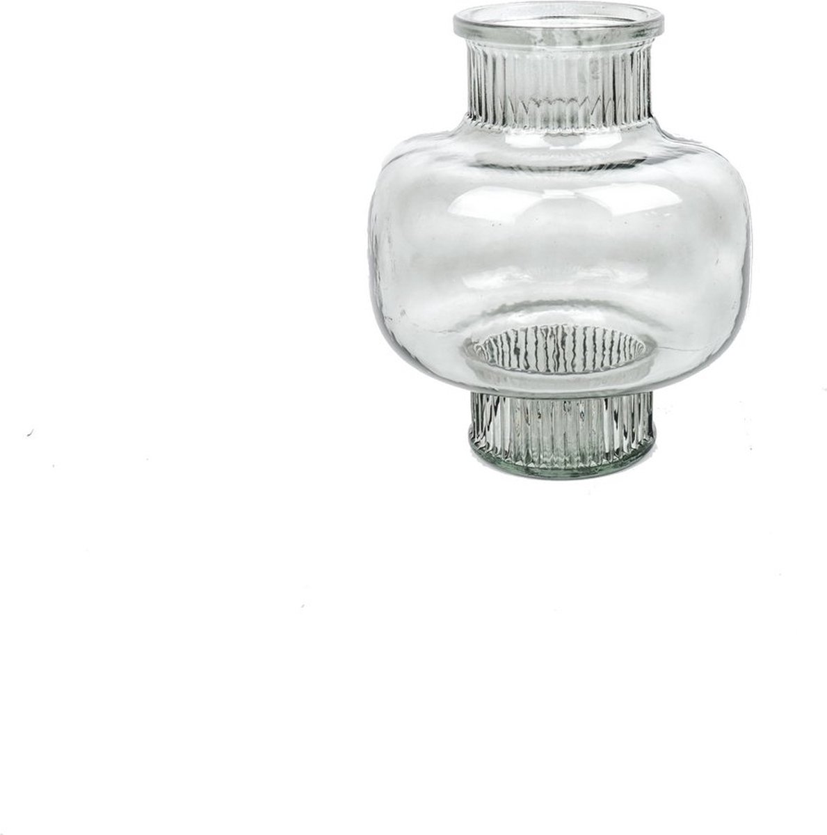 Housevitamin - Vaas 'Smokey' (Rookglas, 20cm)